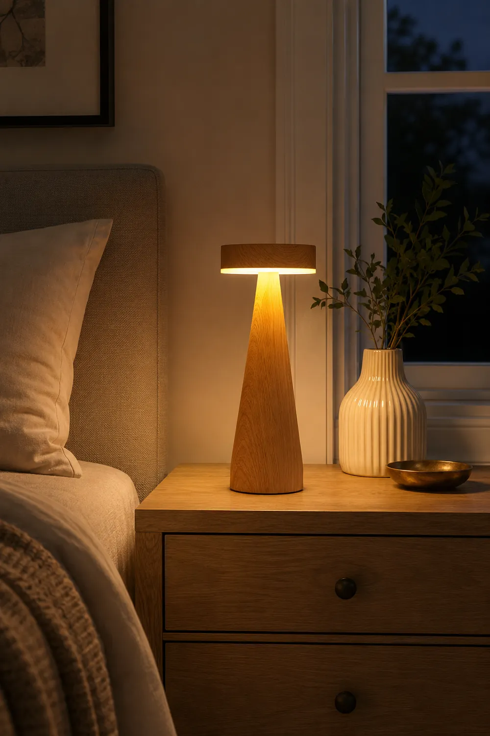 Lighthouse Built-in Battery Table Lamp - Lumpaz