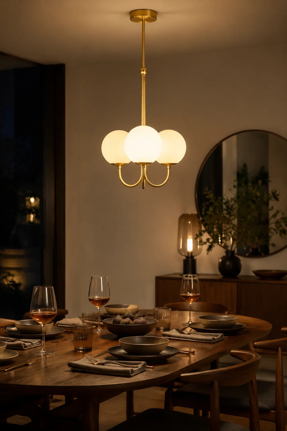 Angle Chandelier - Lumpaz