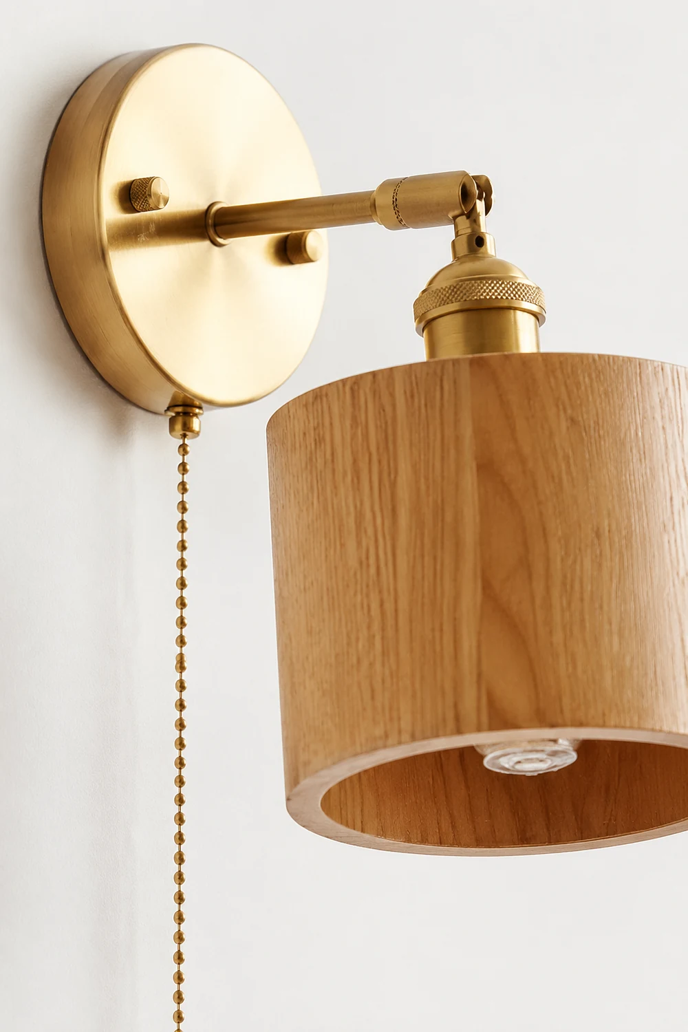 Rotatable Wooden Wall Lamp - Lumpaz