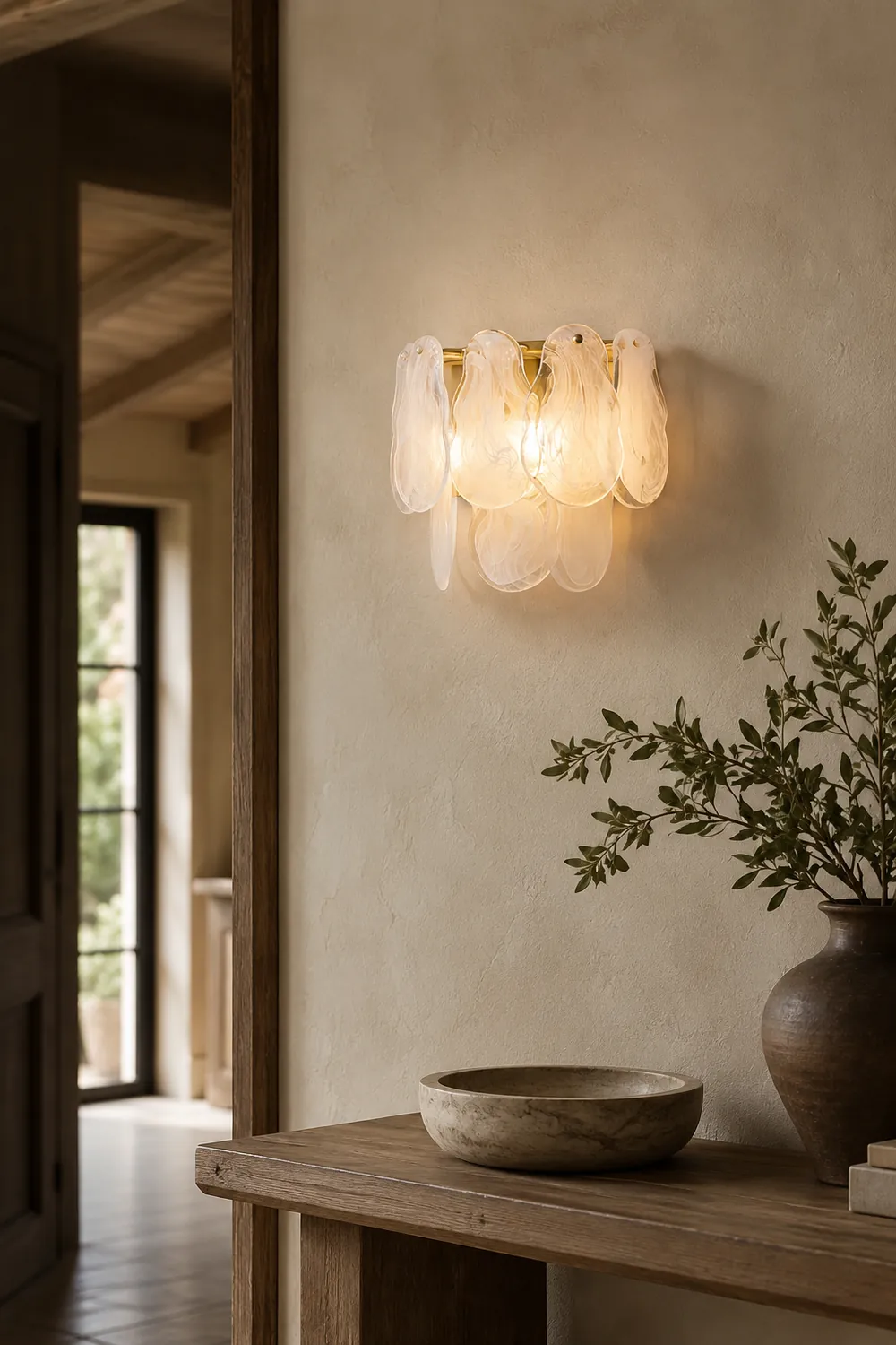 Cloud Glass Wall Lamp - Lumpaz
