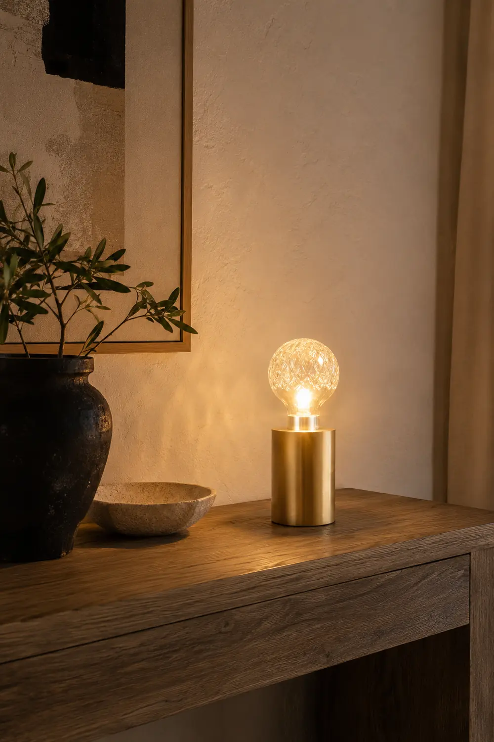 Crystal Bulb Table Lamp - Lumpaz