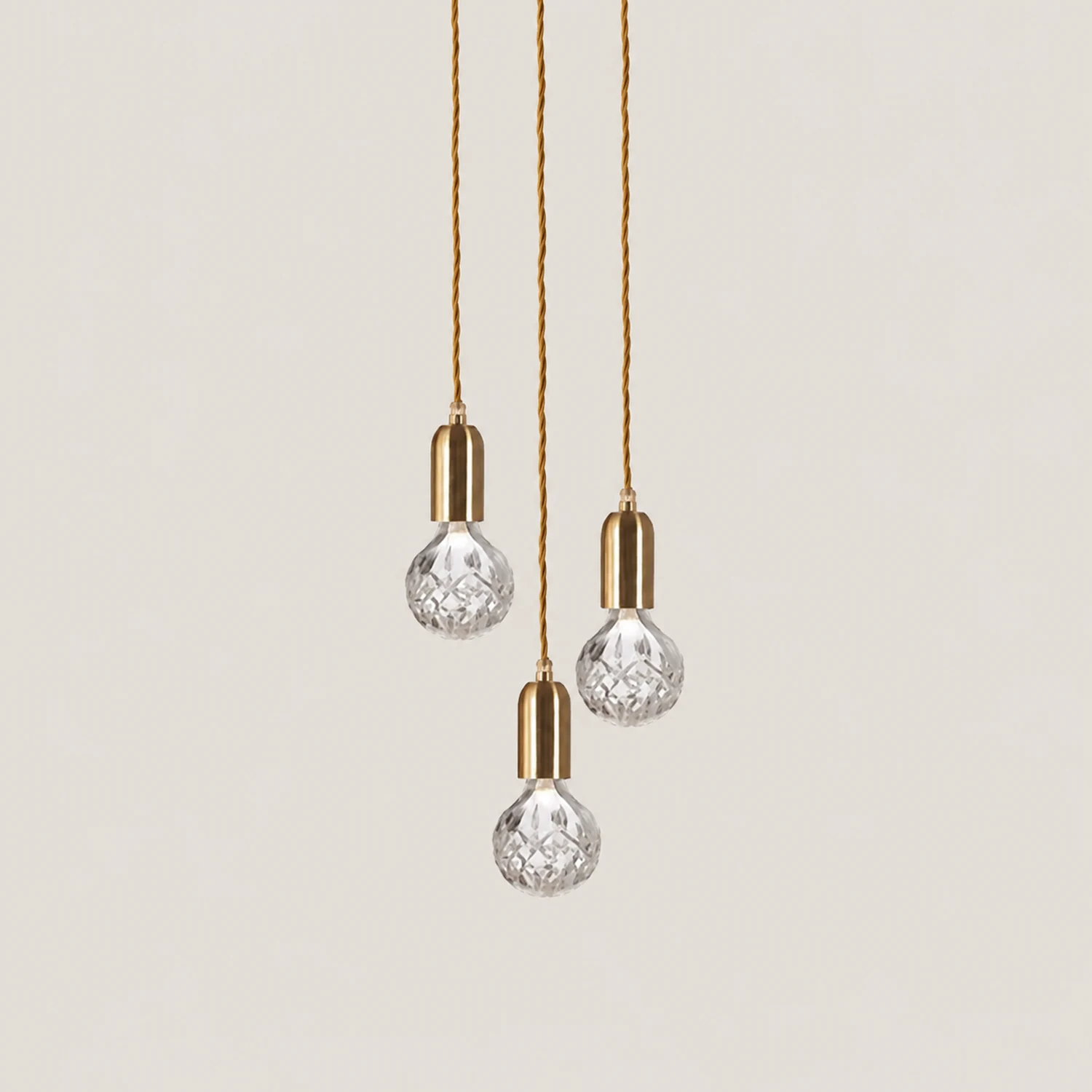 Crystal Bulb Pendant Light - Lumpaz