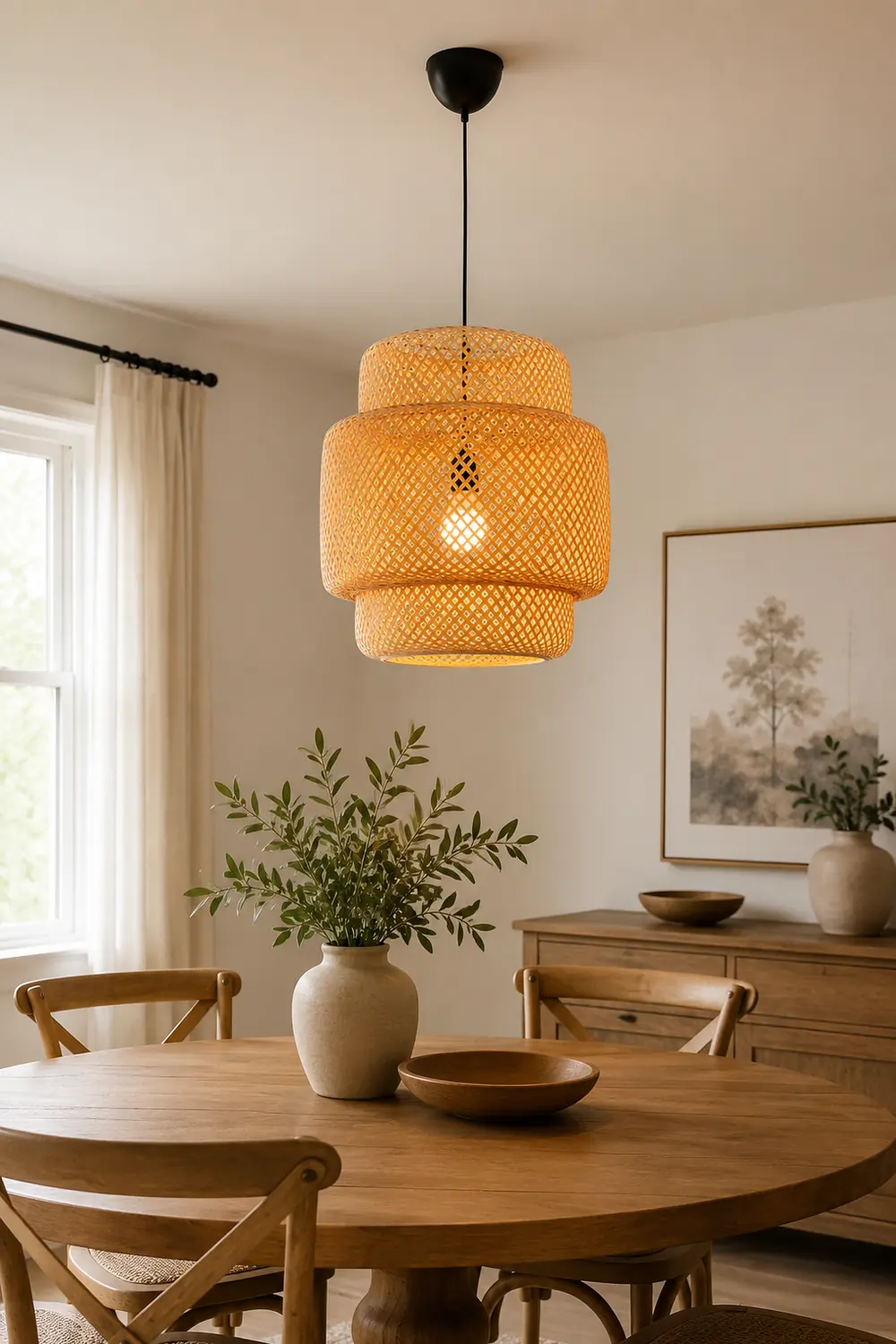Bamboo Pendant Lamp - Lumpaz