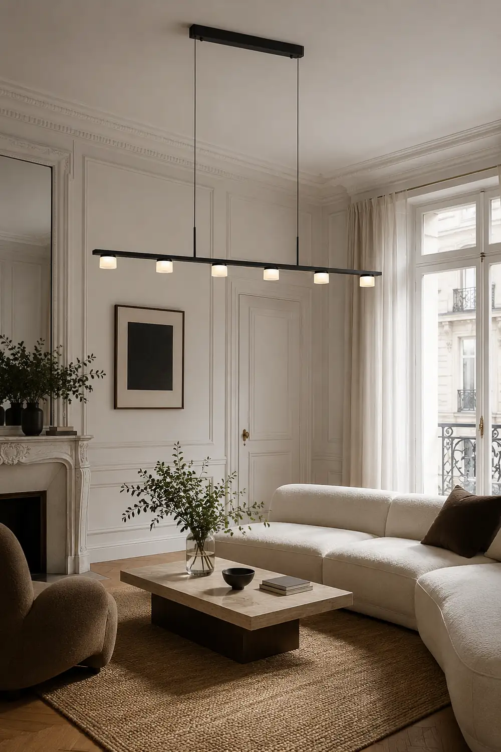 Esfera Linear Chandelier - Lumpaz