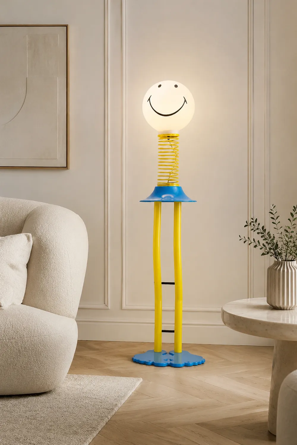 Spiral Spring Floor Lamp - Lumpaz