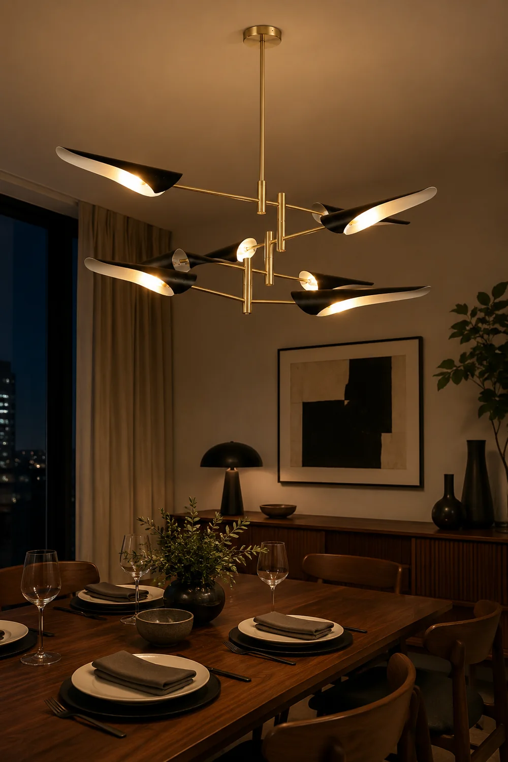 Abelon Chandelier - Lumpaz