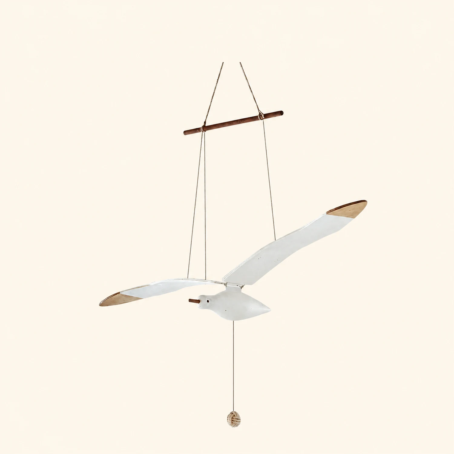 Handmade Wooden Gull - Lumpaz