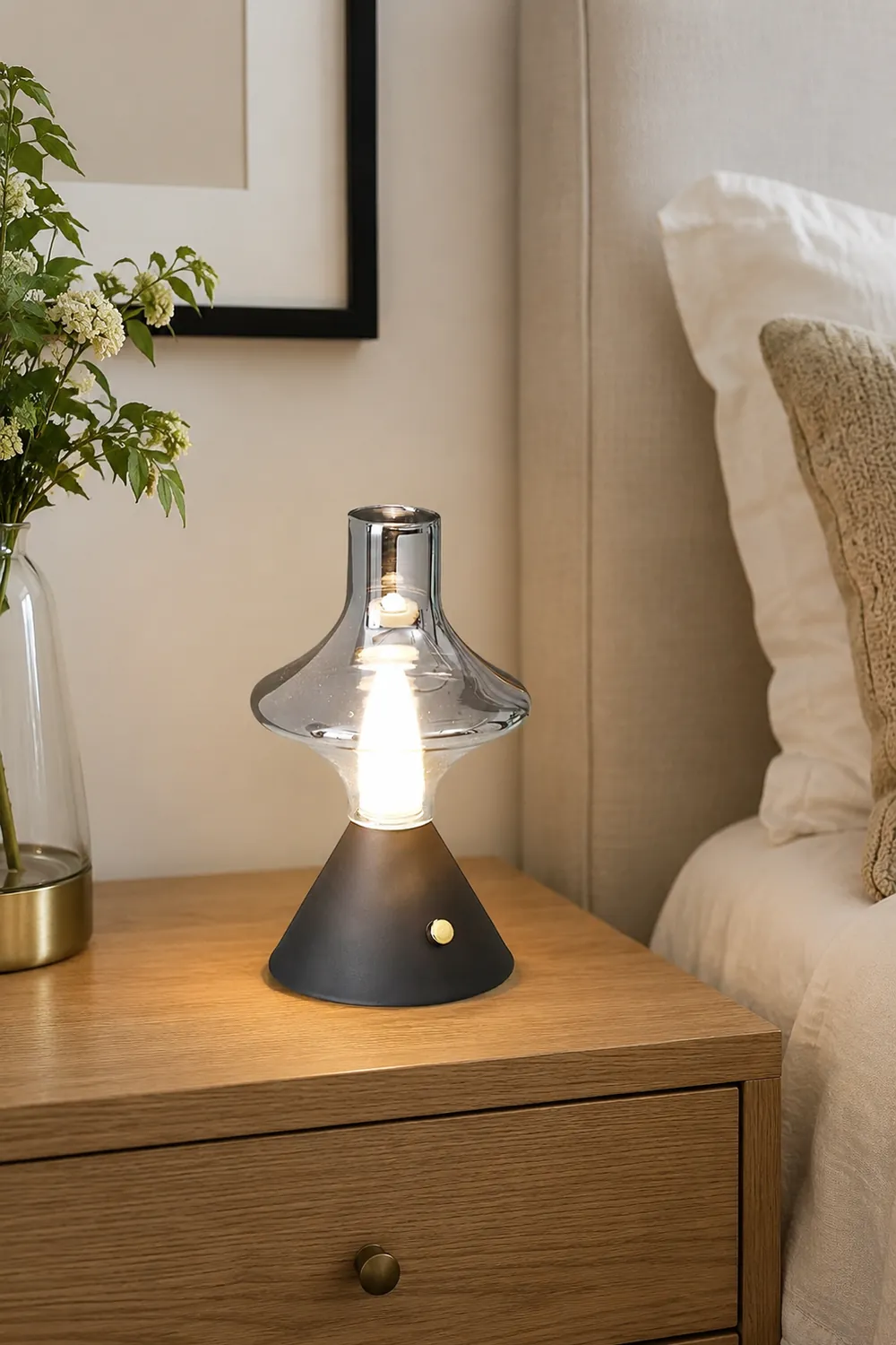 Theater Built-in Battery Table Lamp - Lumpaz