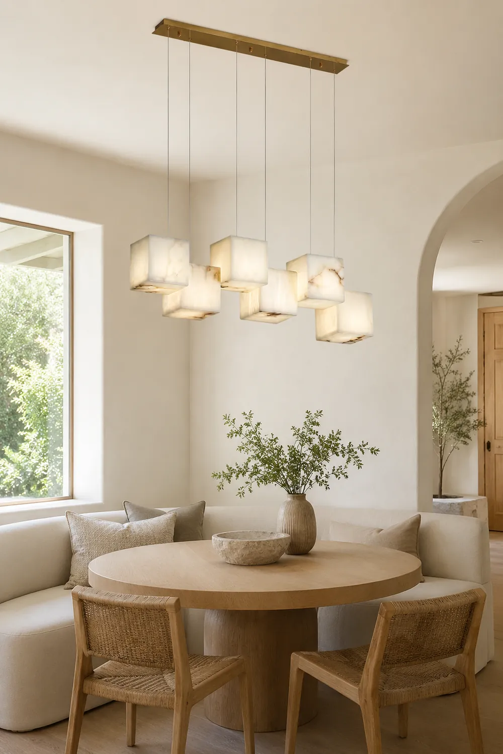 Marble Box Chandelier - Lumpaz
