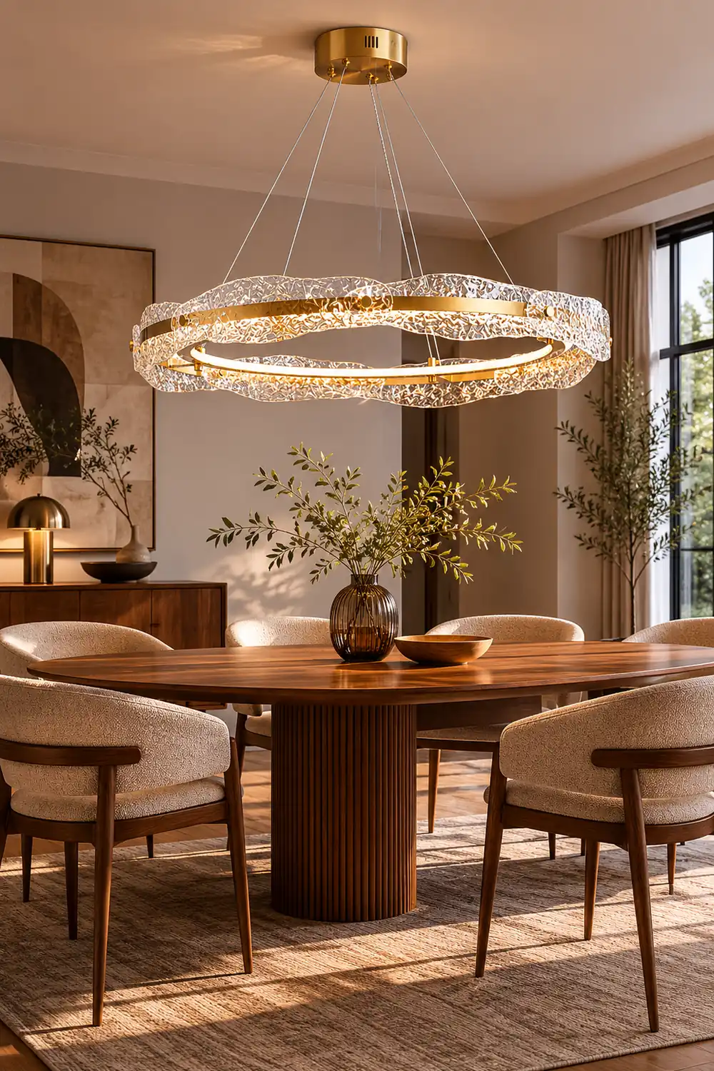 Water Ripple Chandelier - Lumpaz