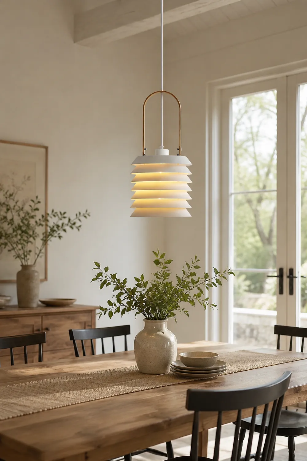 Minimalist Lantern Pendant Lamp - Lumpaz