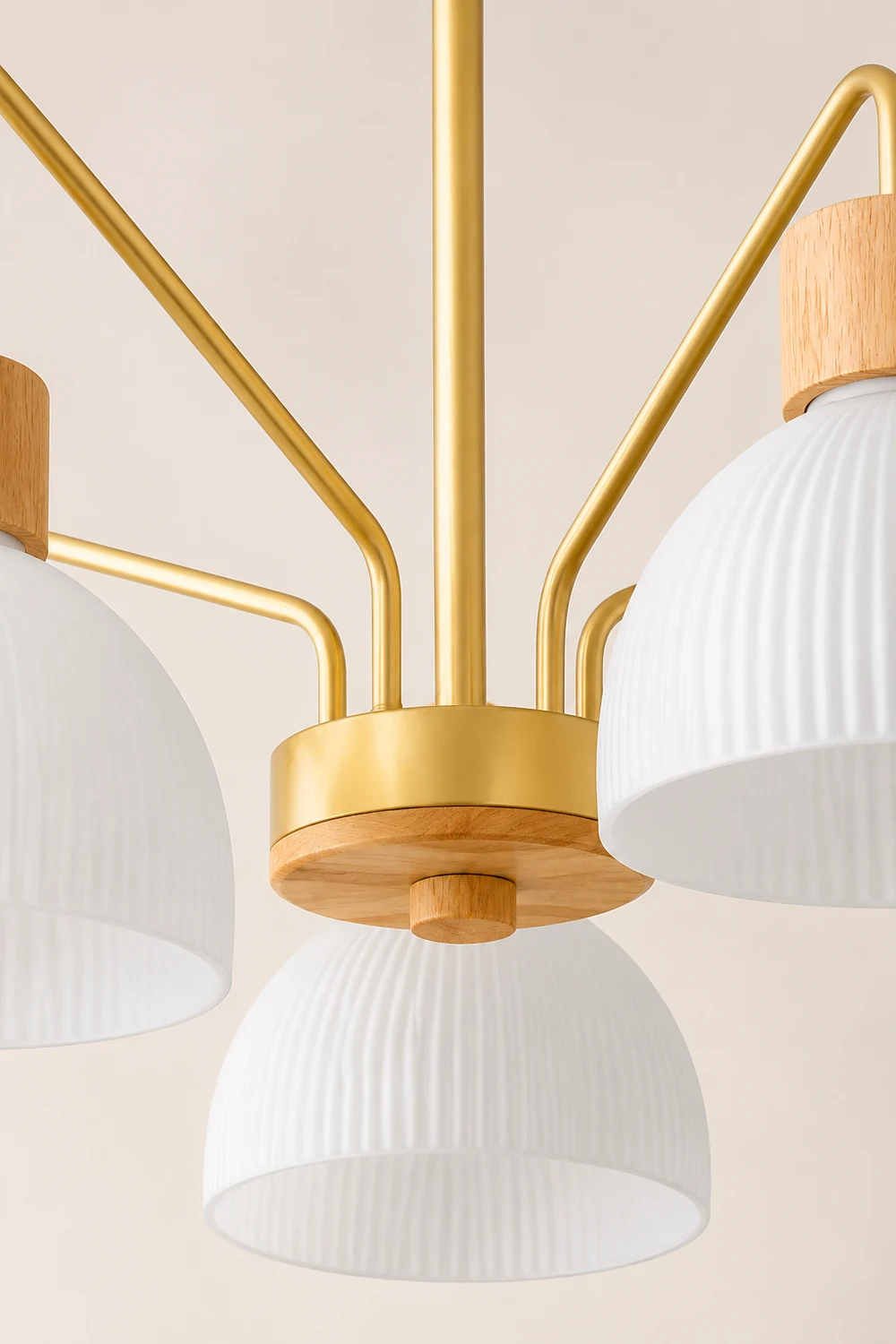 Ribbed Chandelier - Lumpaz