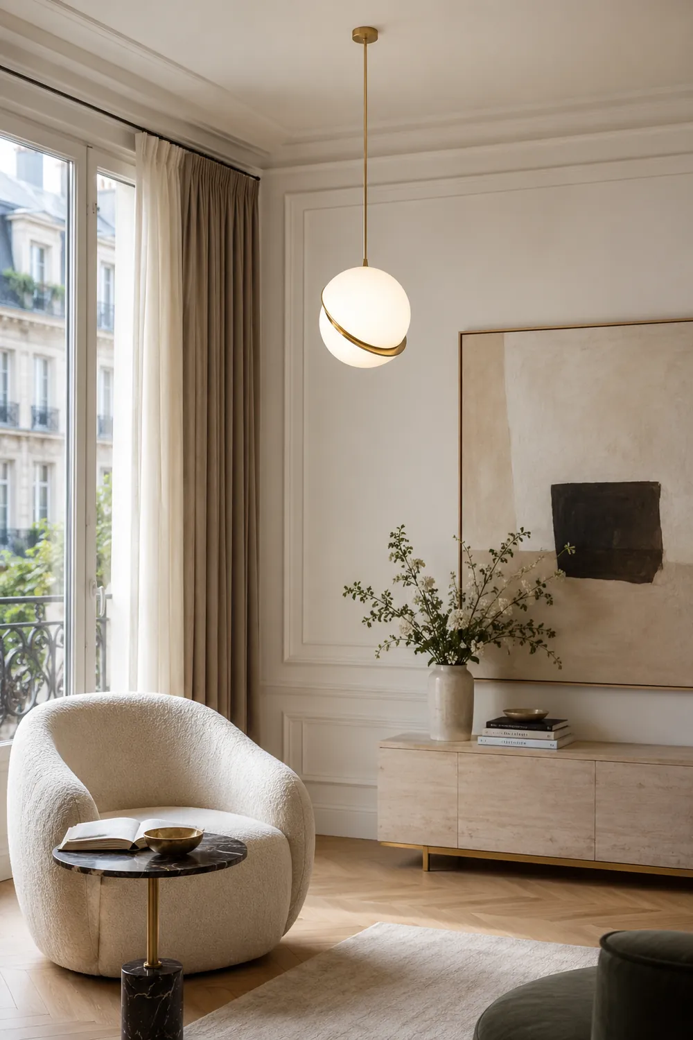 Crescent Pendant Light - Lumpaz