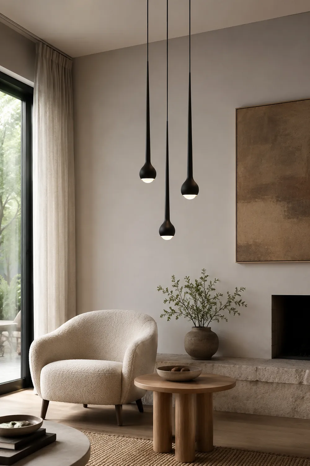 Falling Pendant Lamp - Lumpaz