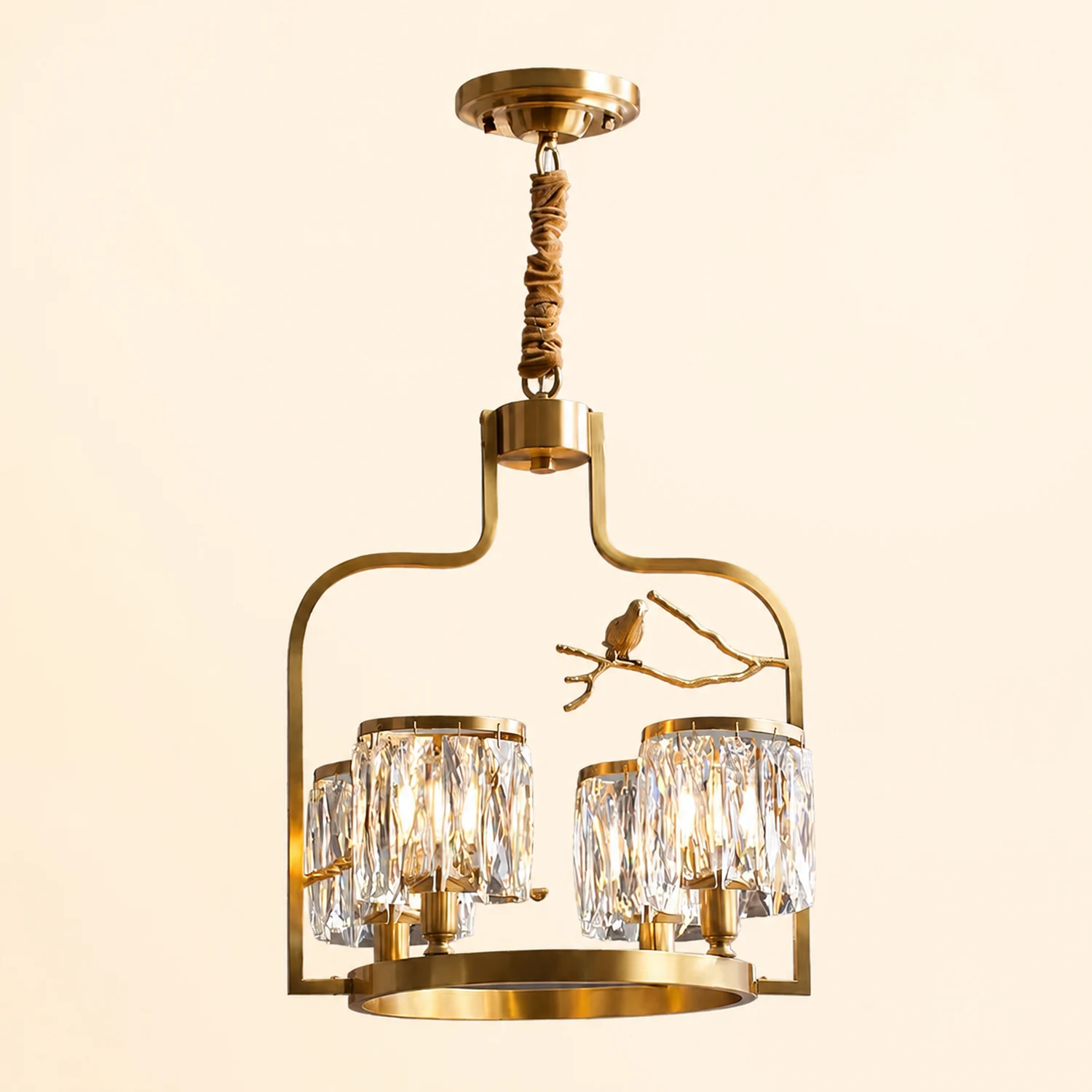 Crystal Bird Chandelier - Lumpaz