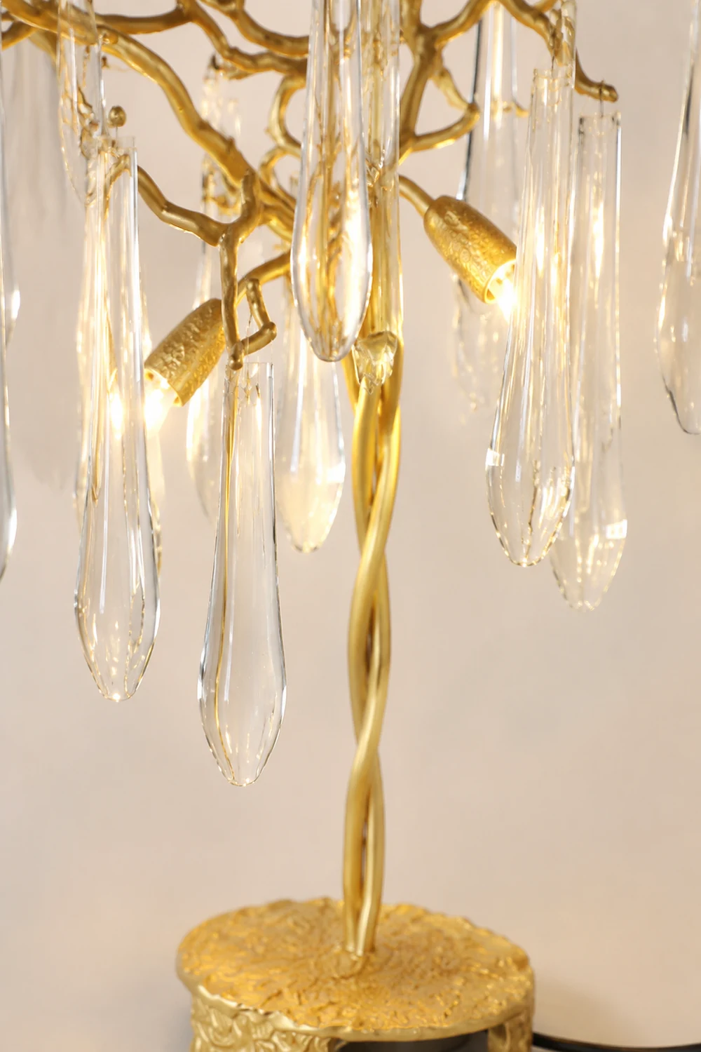 Aqua Willow Table Lamp - Lumpaz