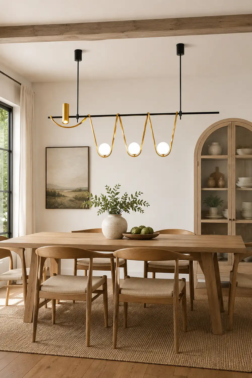 Linear Island Chandelier - Lumpaz