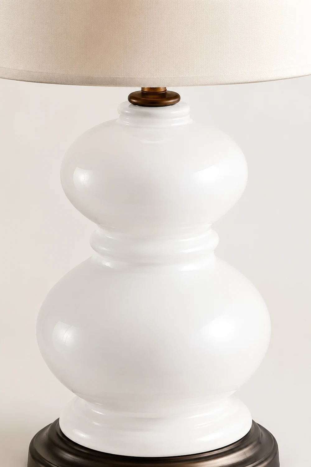 Ceramic Gourd Table Lamp - Lumpaz