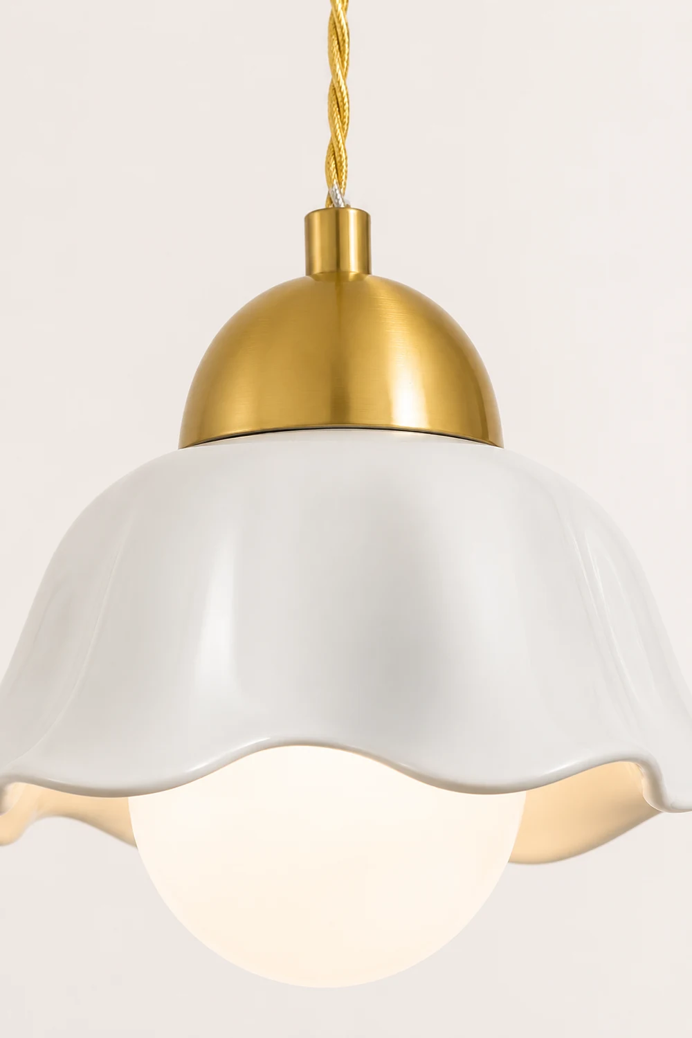 Ceramics Floral Pendant Light - Lumpaz