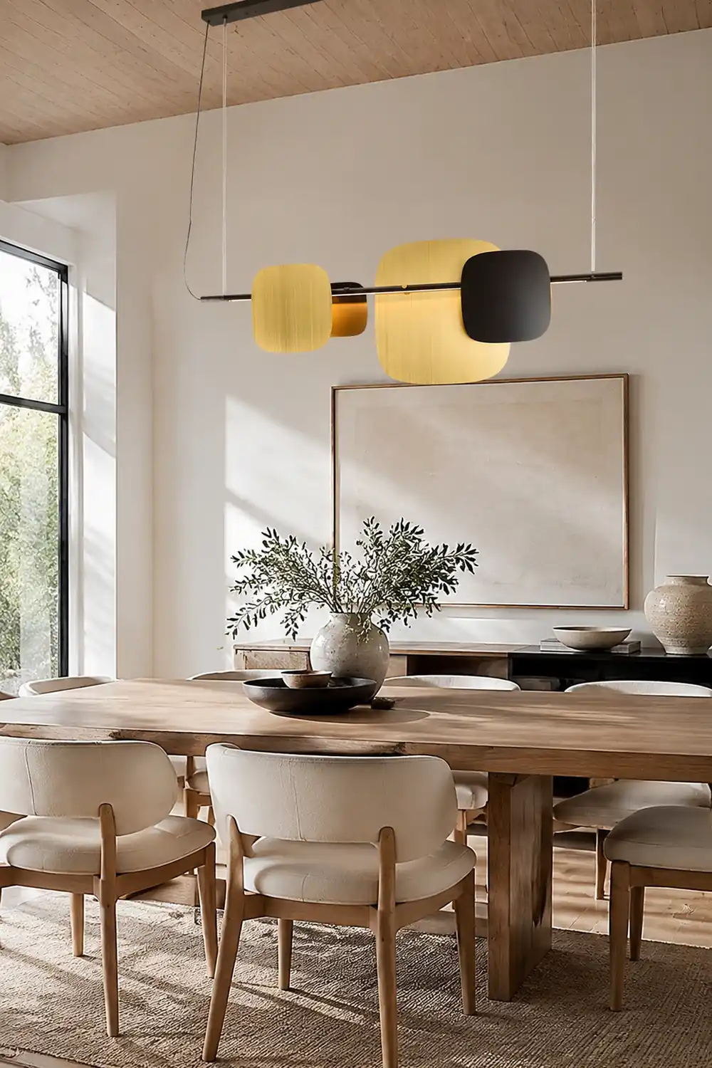 Rounded square Chandelier - Lumpaz