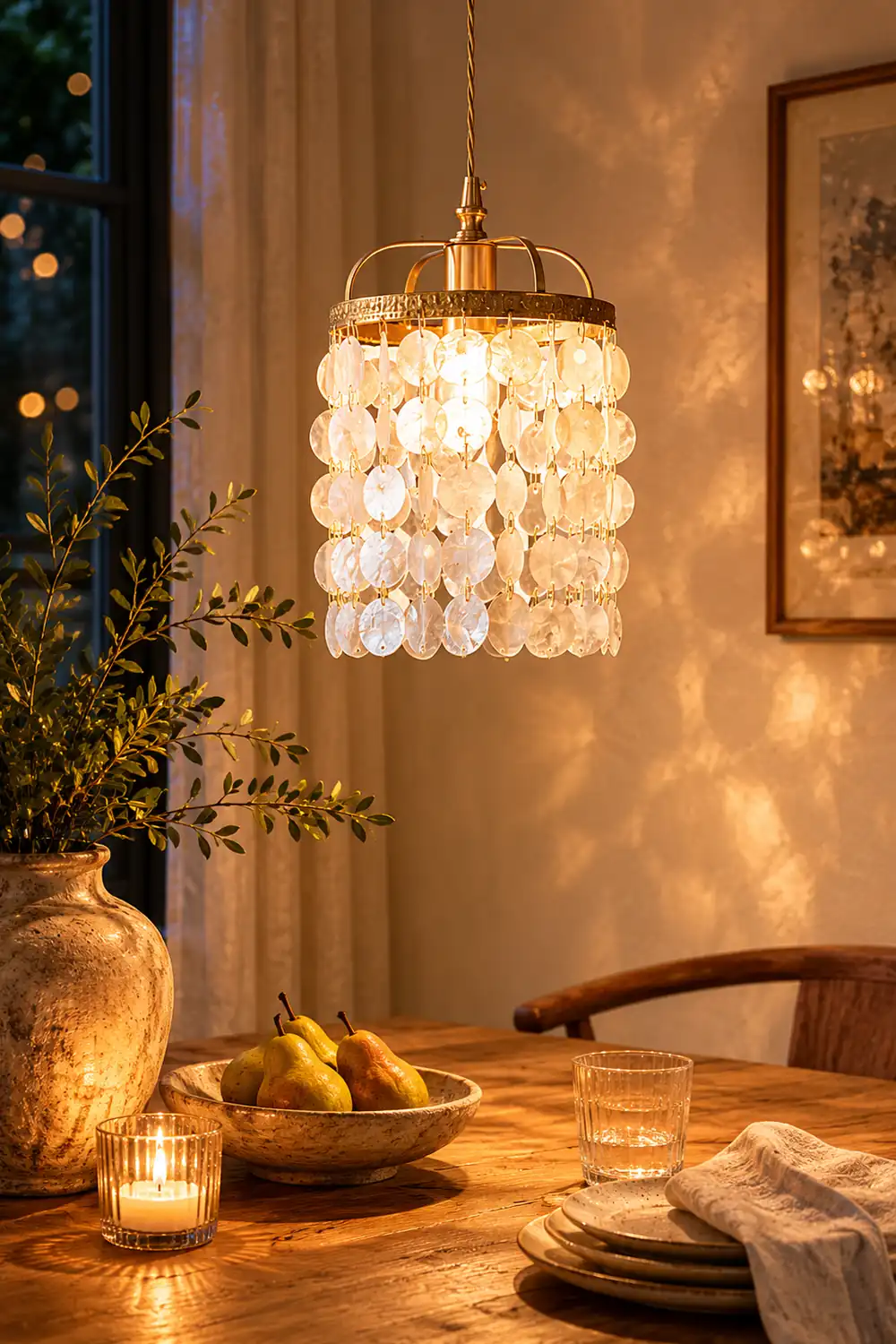 Shell Pendant Lamp - Lumpaz