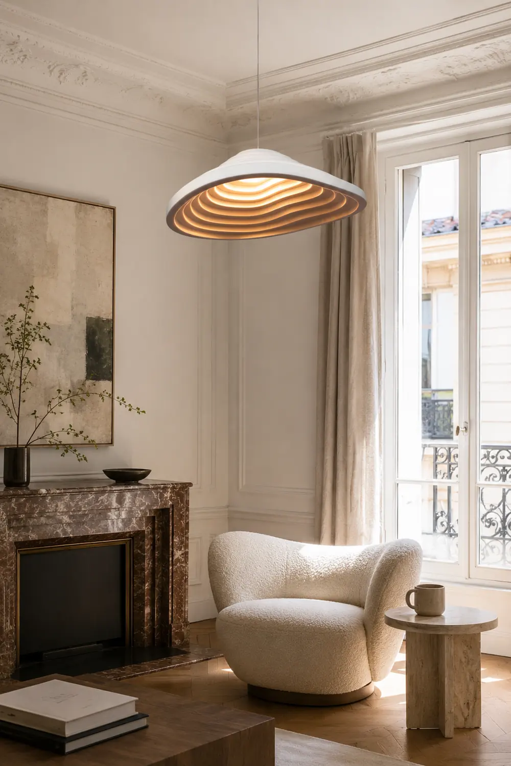 Rice Field Acoustic Pendant Lamp - Lumpaz