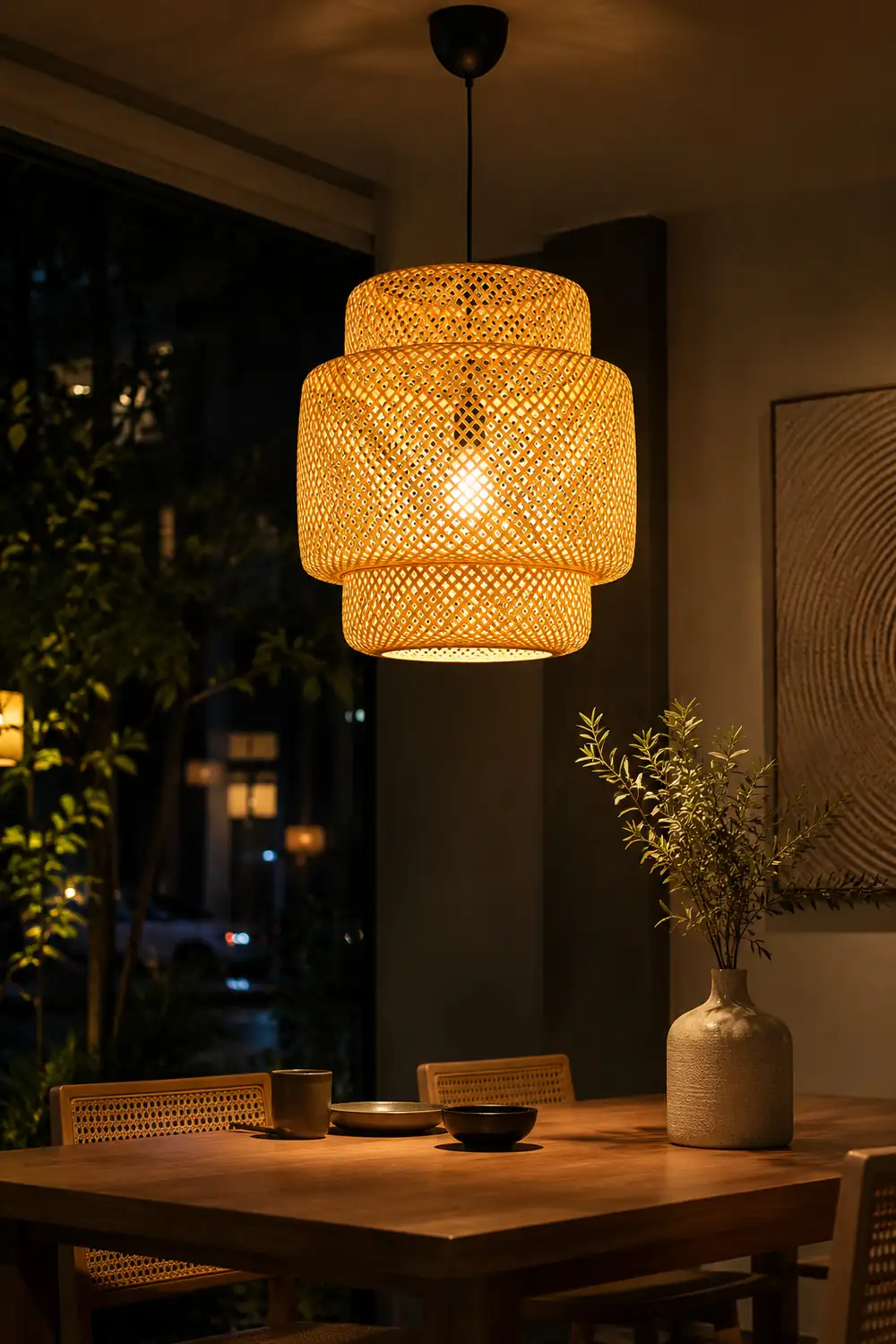 Bamboo Pendant Lamp - Lumpaz