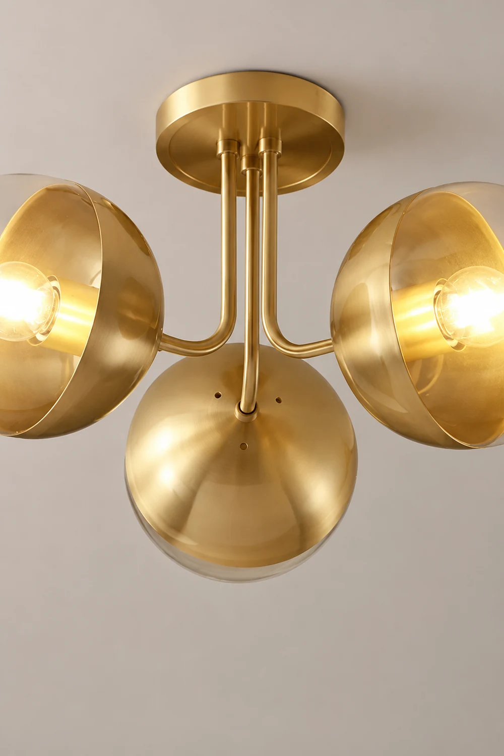 Brass Globulars Ceiling Lamp - Lumpaz