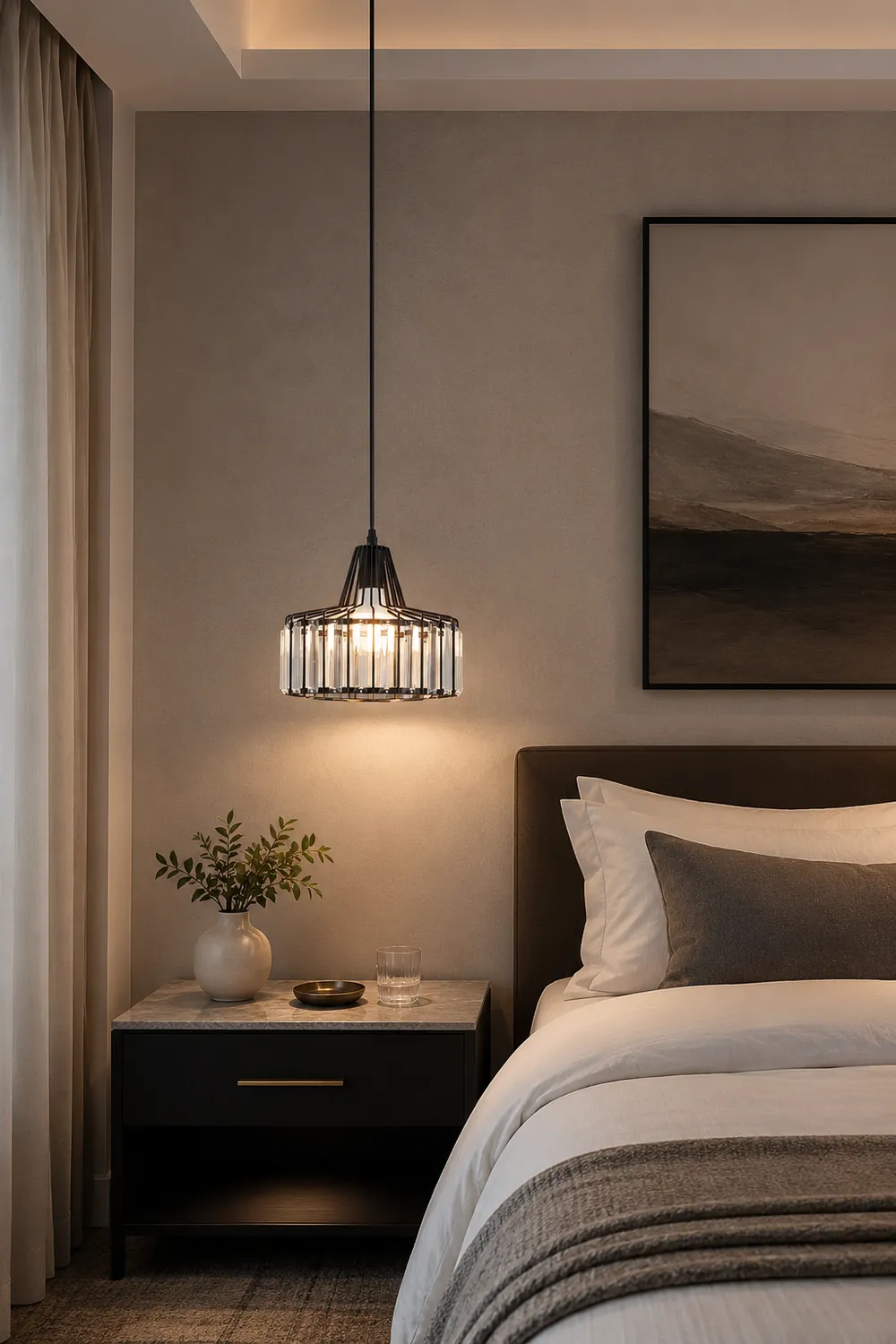 Bruckner Crystal Pendant Lamp - Lumpaz