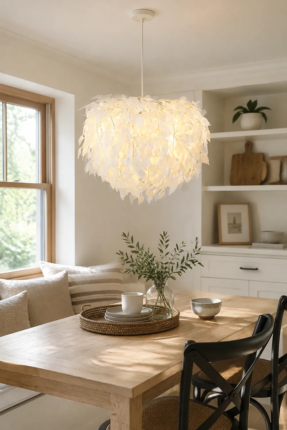 Plastic Leaves Pendant Lamp - Lumpaz
