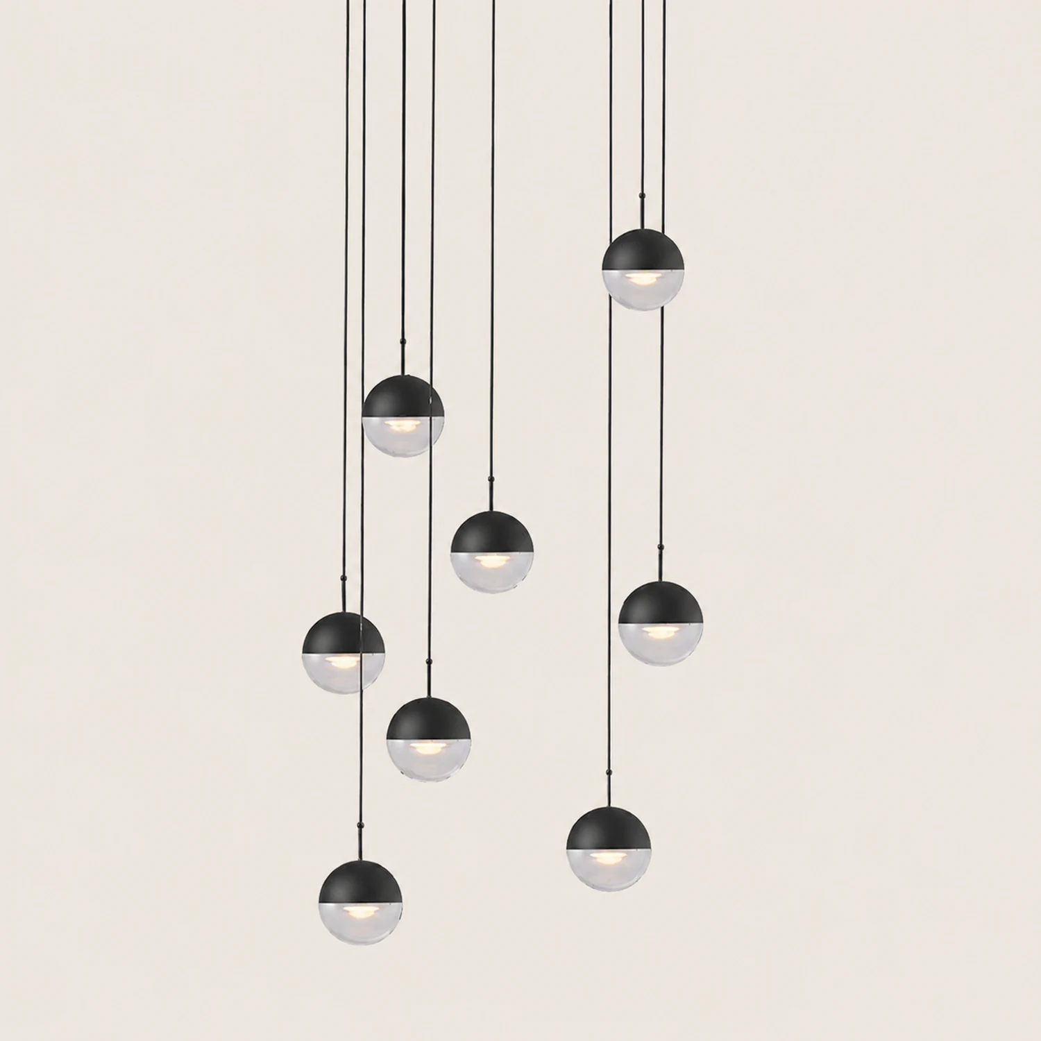 Stylish Ball Chandelier - Lumpaz
