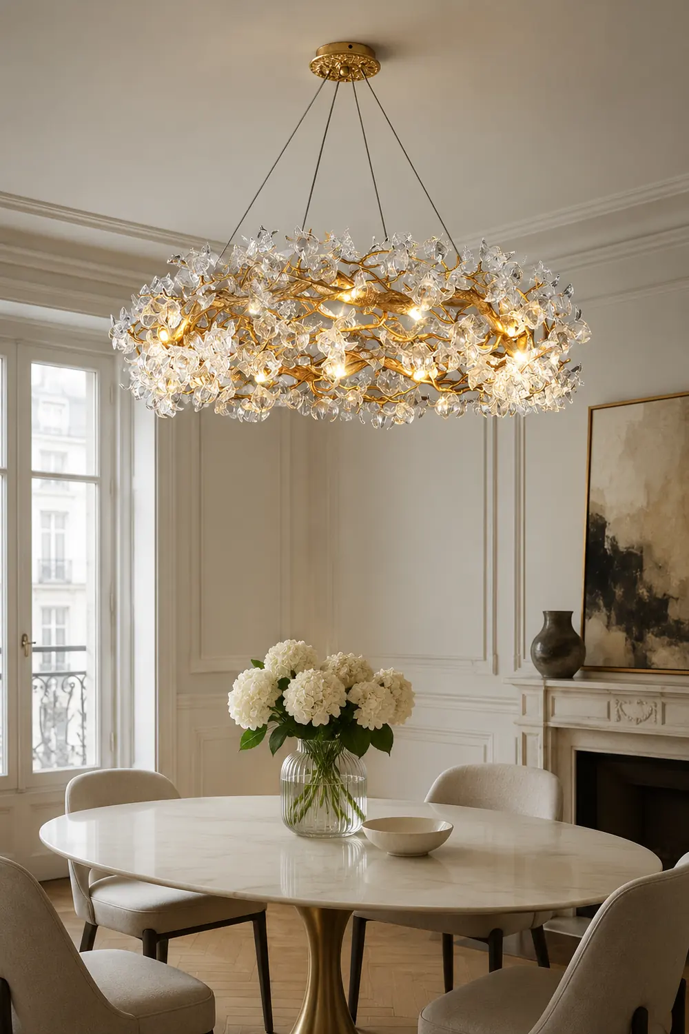 Hibiscus Flower Chandelier - Lumpaz