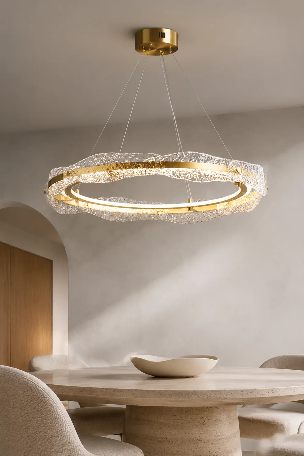 Water Ripple Chandelier - Lumpaz