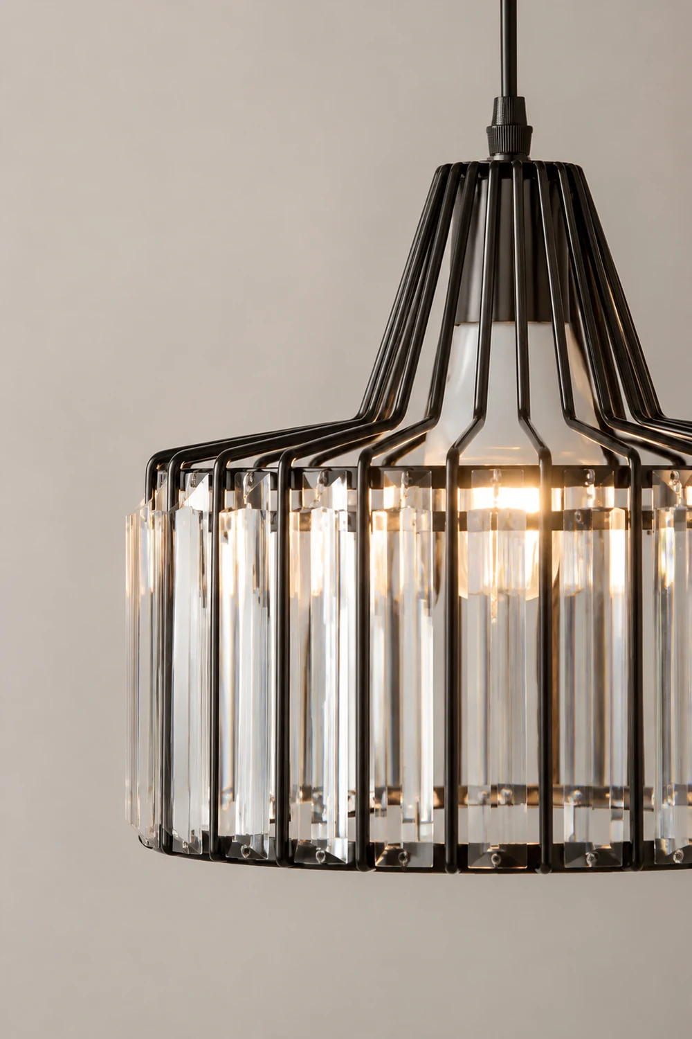 Bruckner Crystal Pendant Lamp - Lumpaz