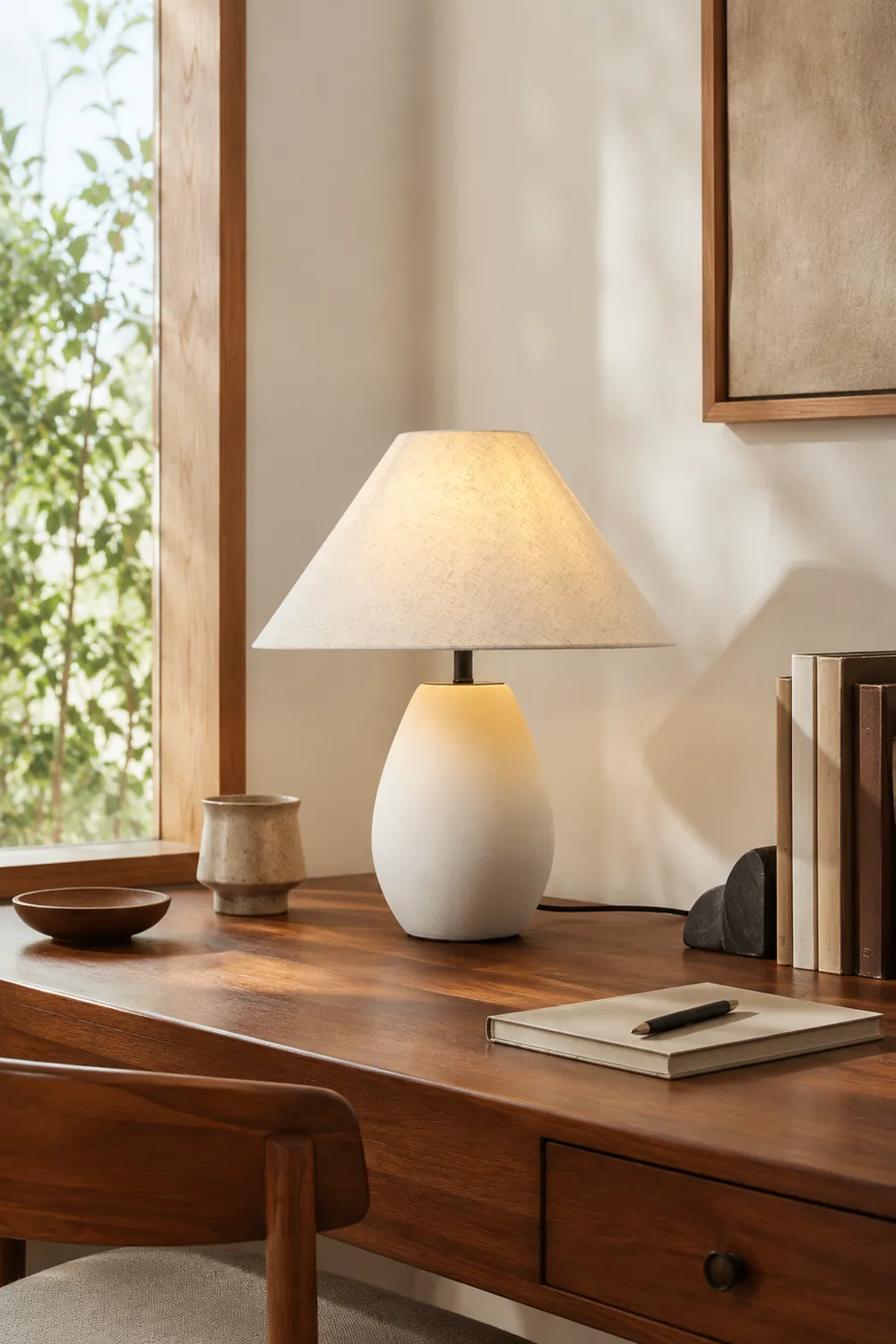 Scatchard Ceramic Table Lamp - Lumpaz