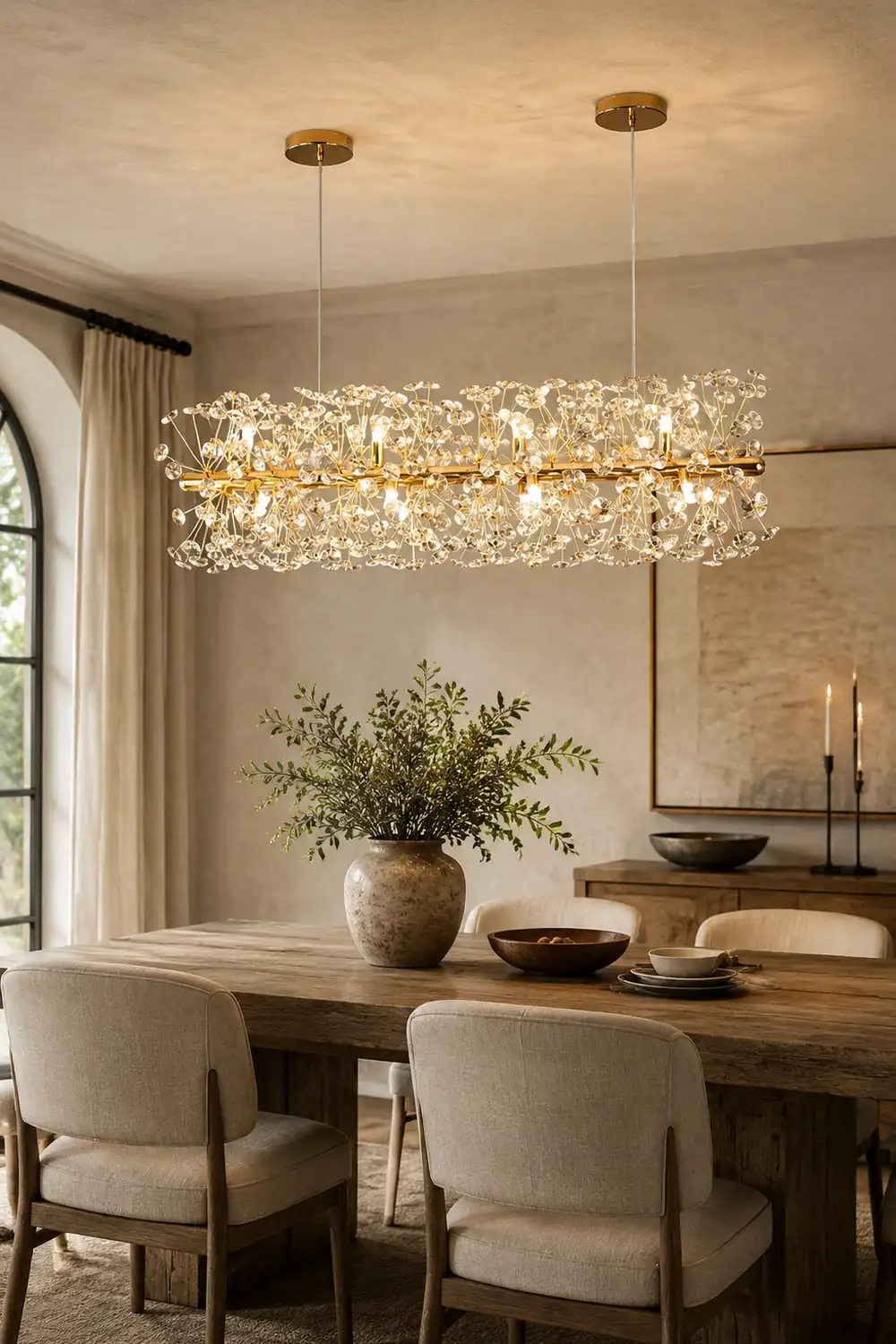 Crystal Firework Chandelier - Lumpaz