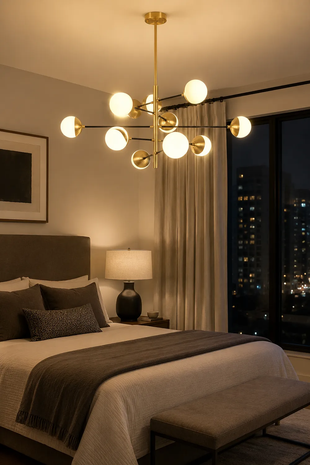 Compass Chandelier - Lumpaz