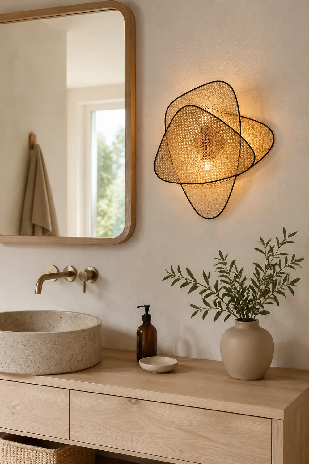 Screen Cannage Wall Lamp - Lumpaz