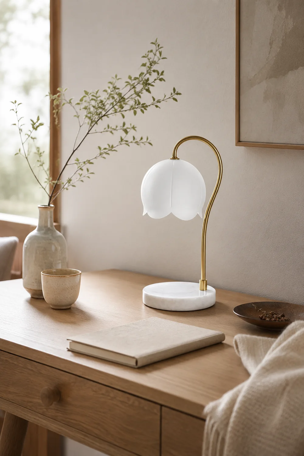 Flower Candle Warmer Lamp - Lumpaz