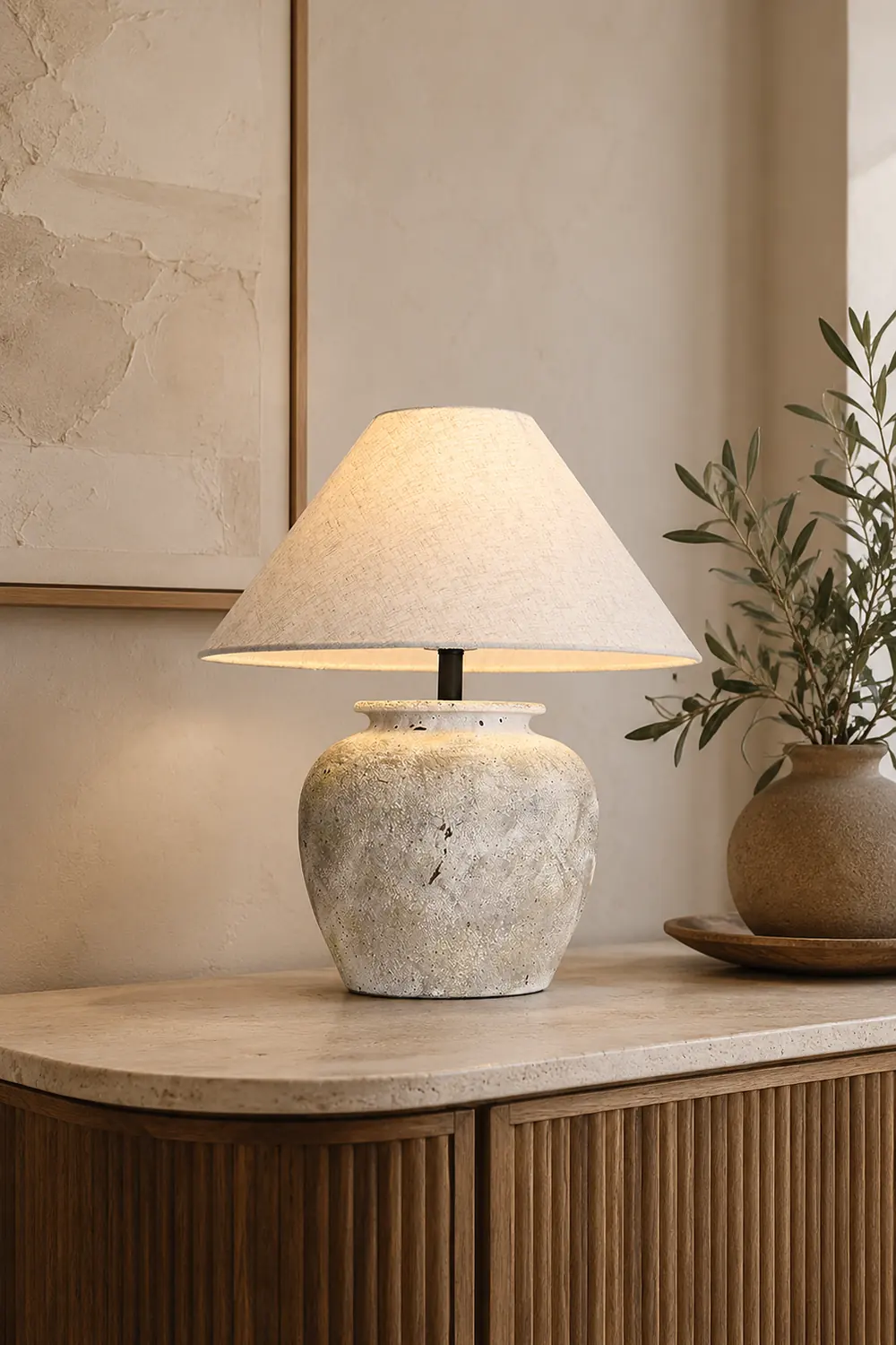 Houa Ceramic Table Lamp - Lumpaz