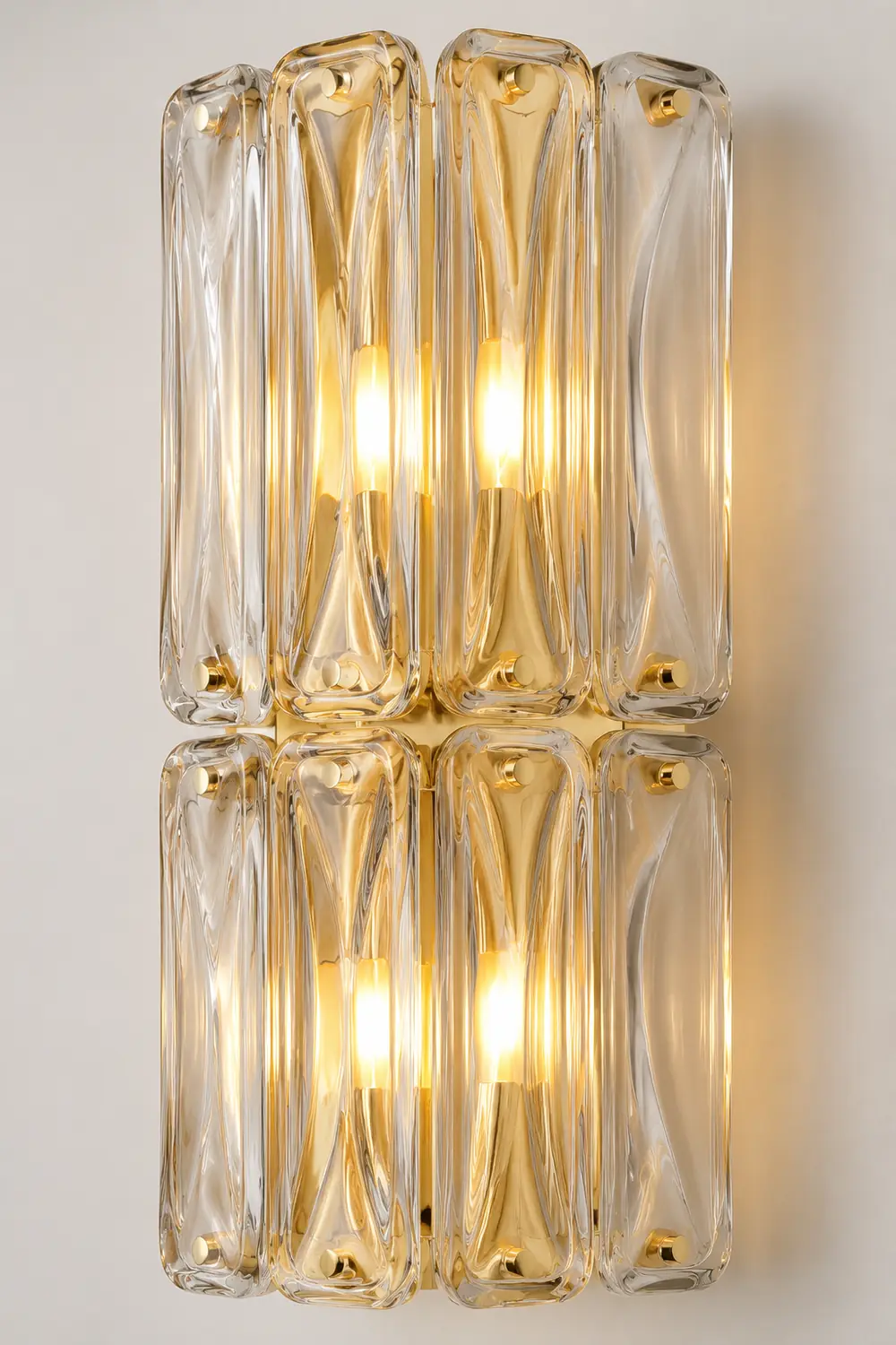 Triangular Glass Wall Light - Lumpaz