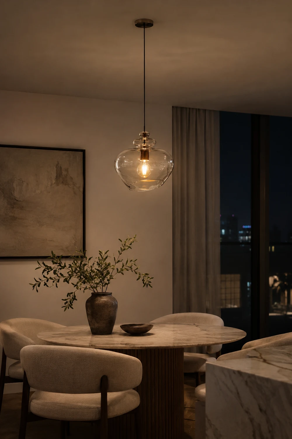 Grace Glass Pendant Lamp - Lumpaz