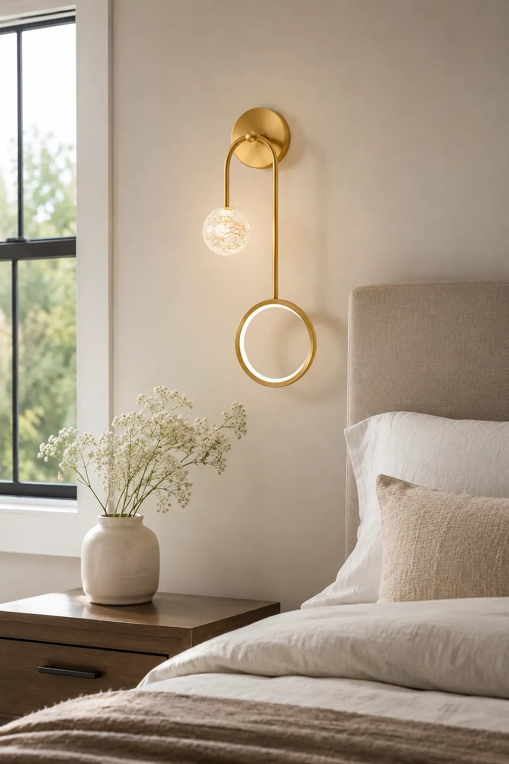 Gypsophila Wall Lamp - Lumpaz