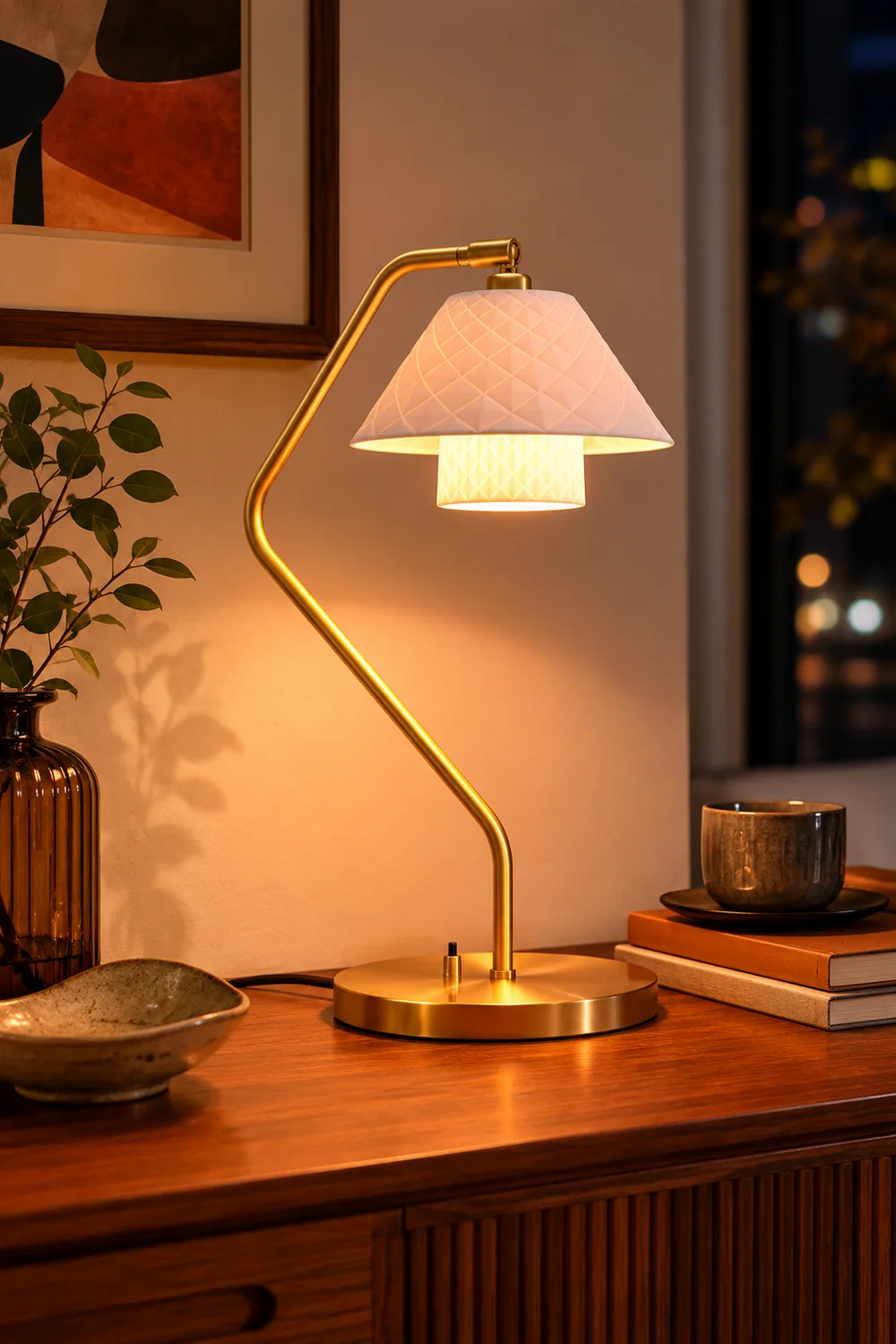 Oxford Double Table Lamp - Lumpaz