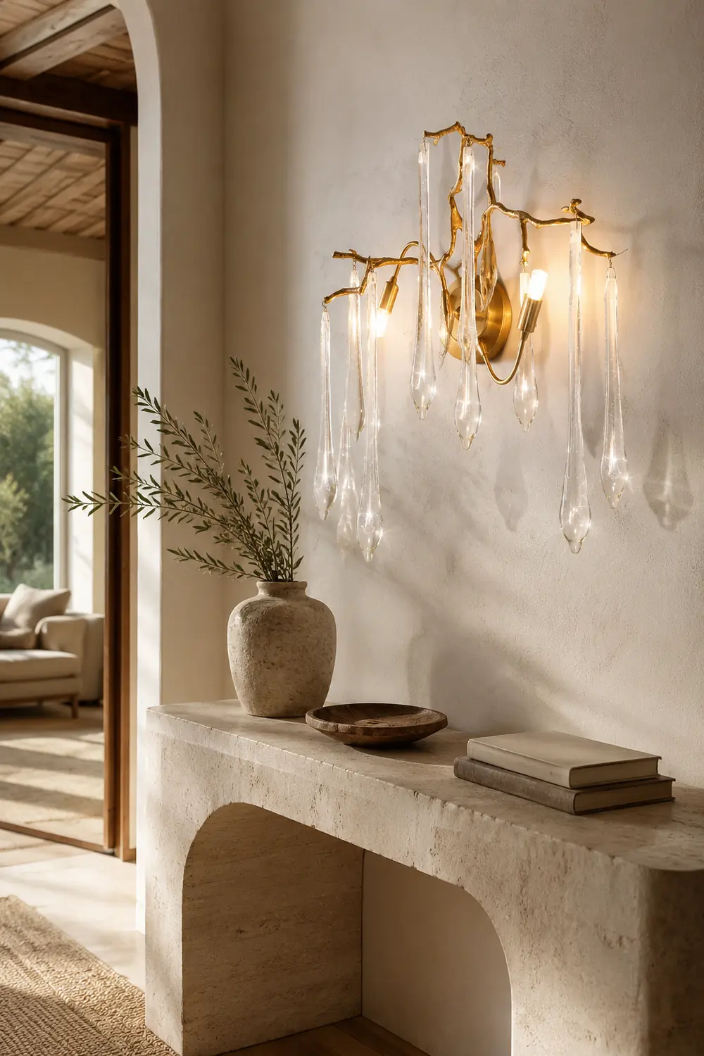 Aqua Salix Wall Lamp - Lumpaz