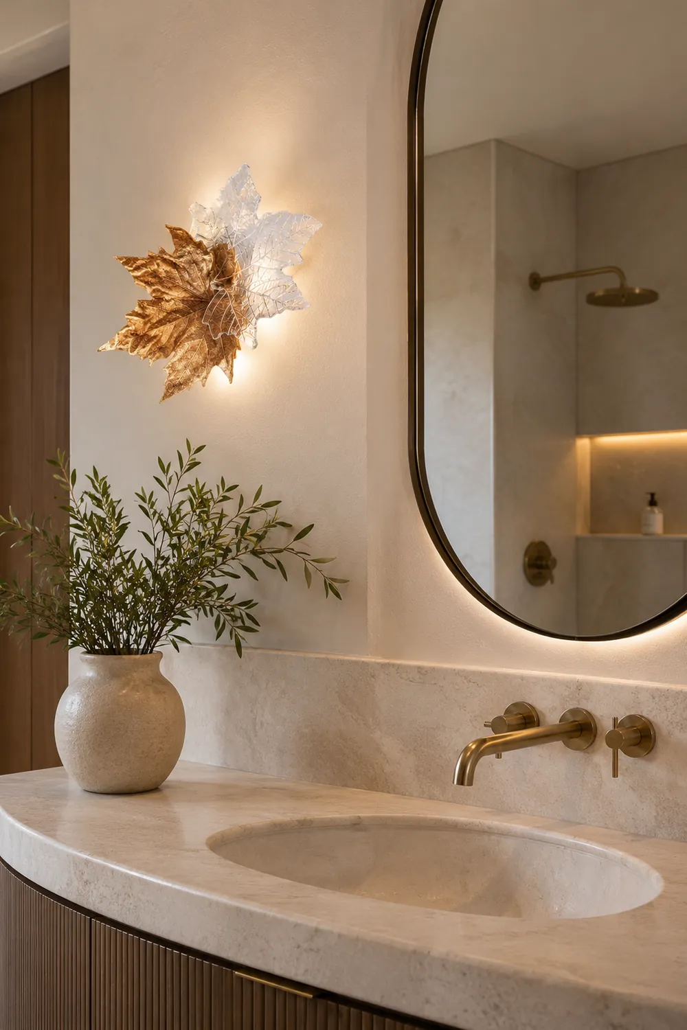 Folio Leaves Wall Lamp - Lumpaz