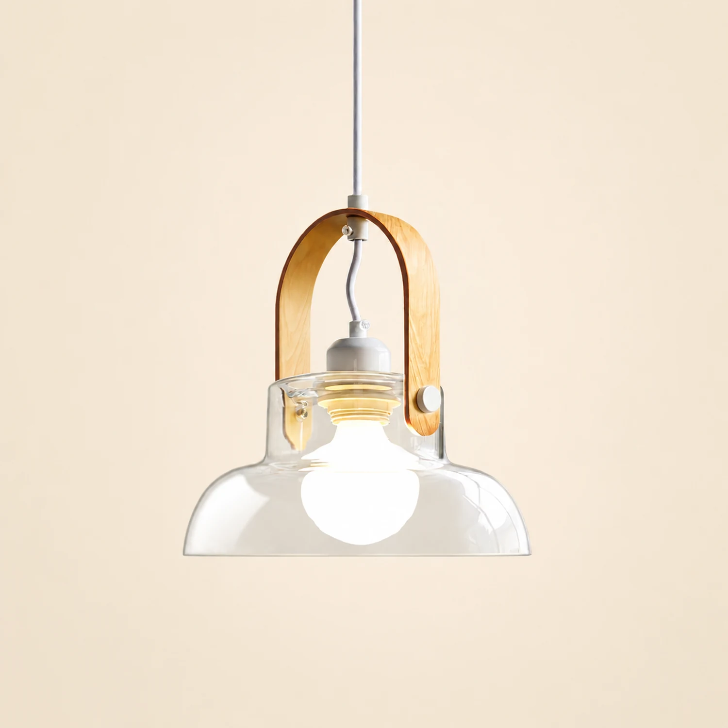 Skandi Glass Pendant Lamp - Lumpaz