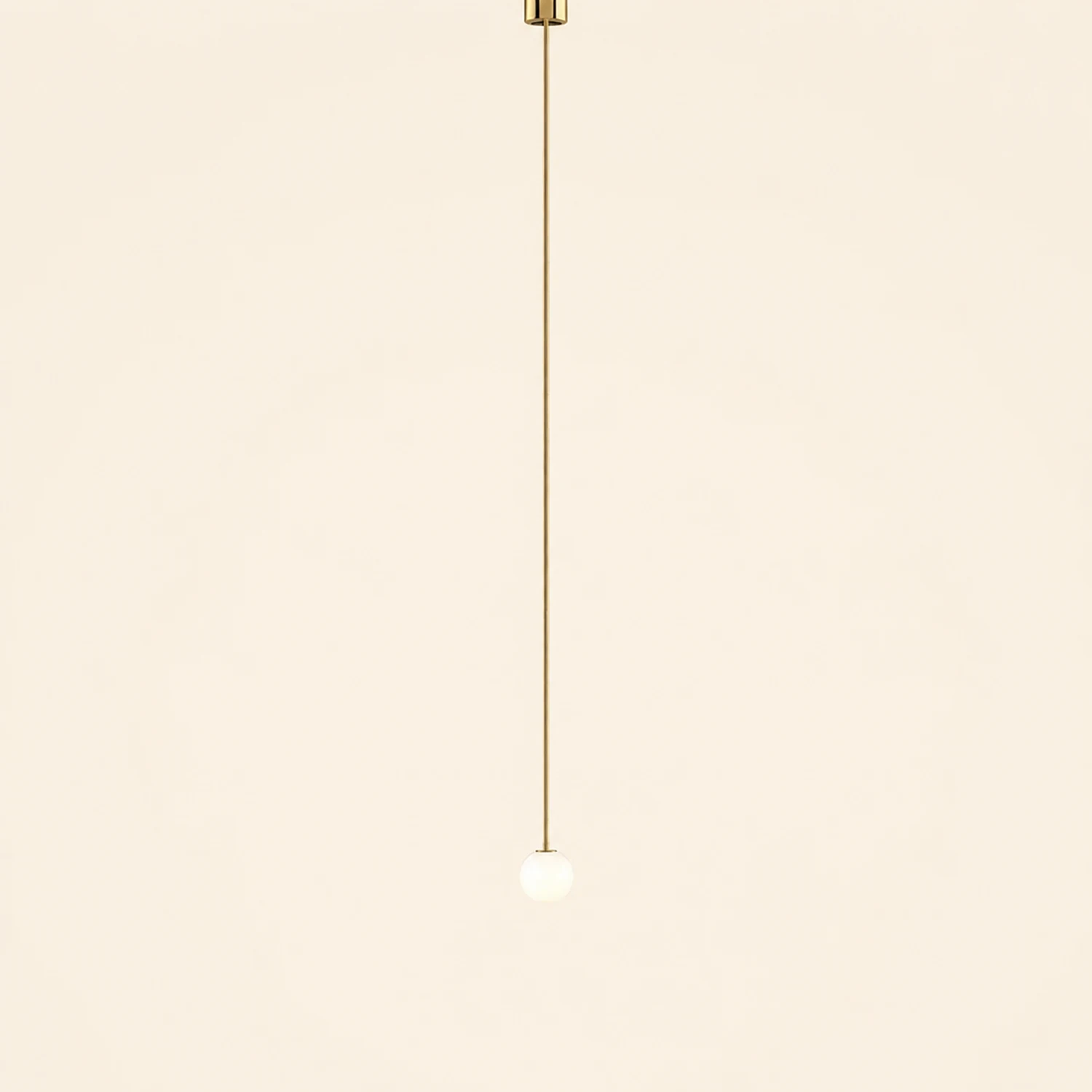 Brass Architectural Pendant Light - Lumpaz