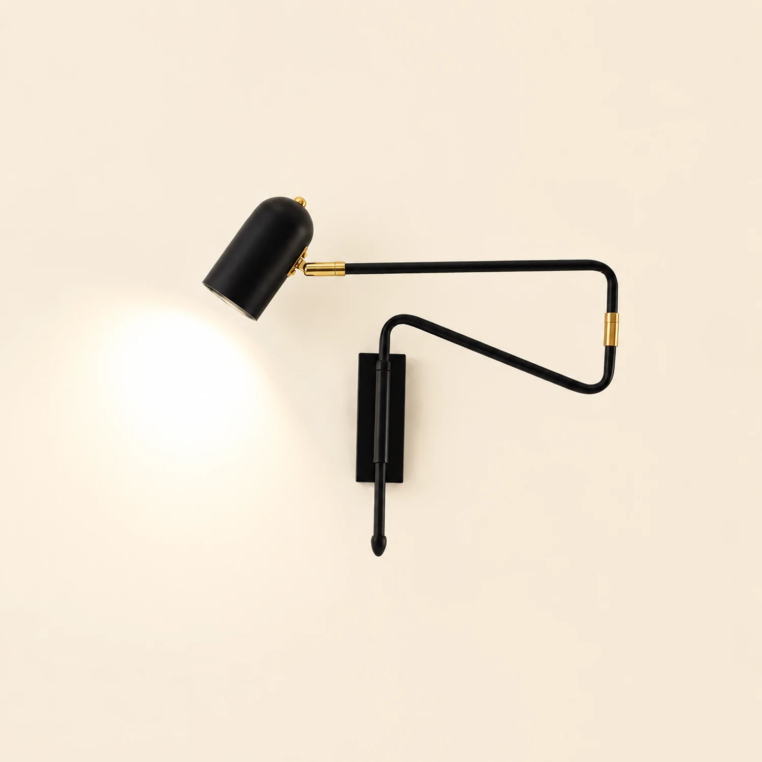 Long Arm Rotating Wall Lamp - Lumpaz