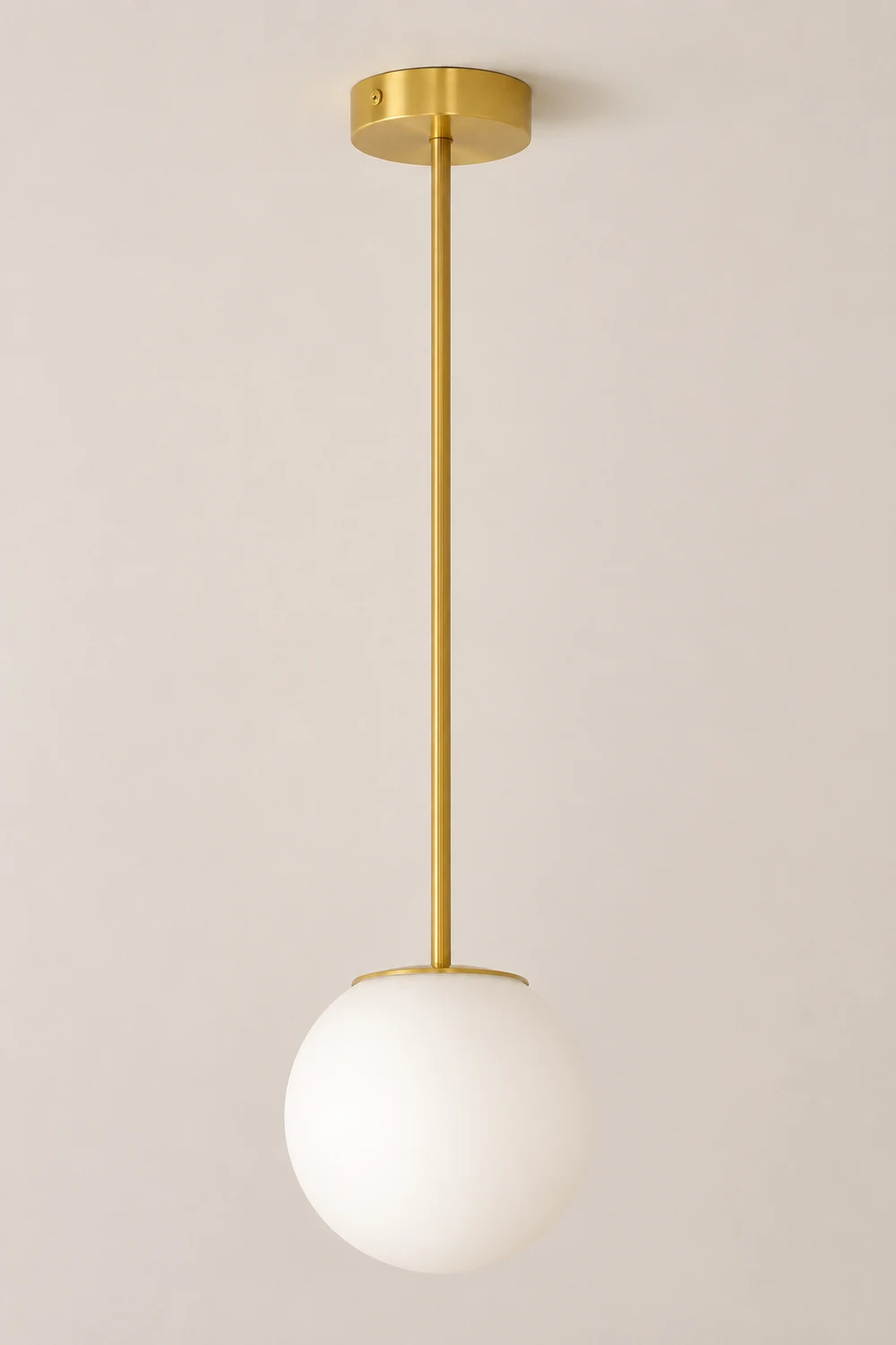 Brass Architectural Pendant Light - Lumpaz
